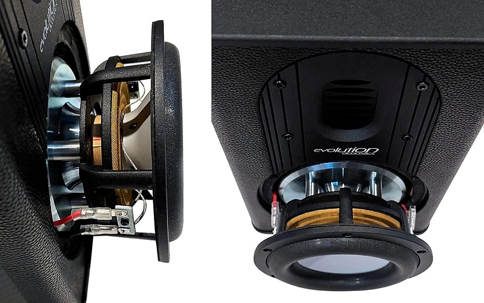 Midwoofer and AMT tweeter